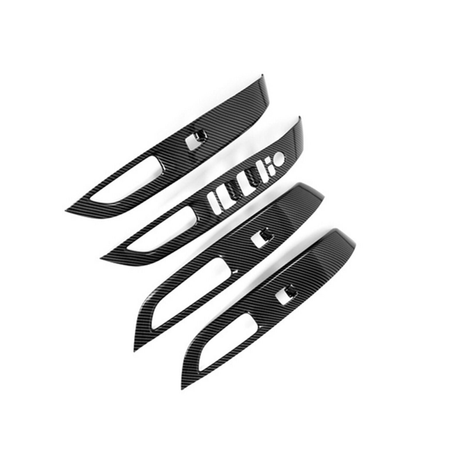 For 2022 Hyundai Tucson NX4 Carbon Fiber Window Armrest Lift Switch Cover Trim