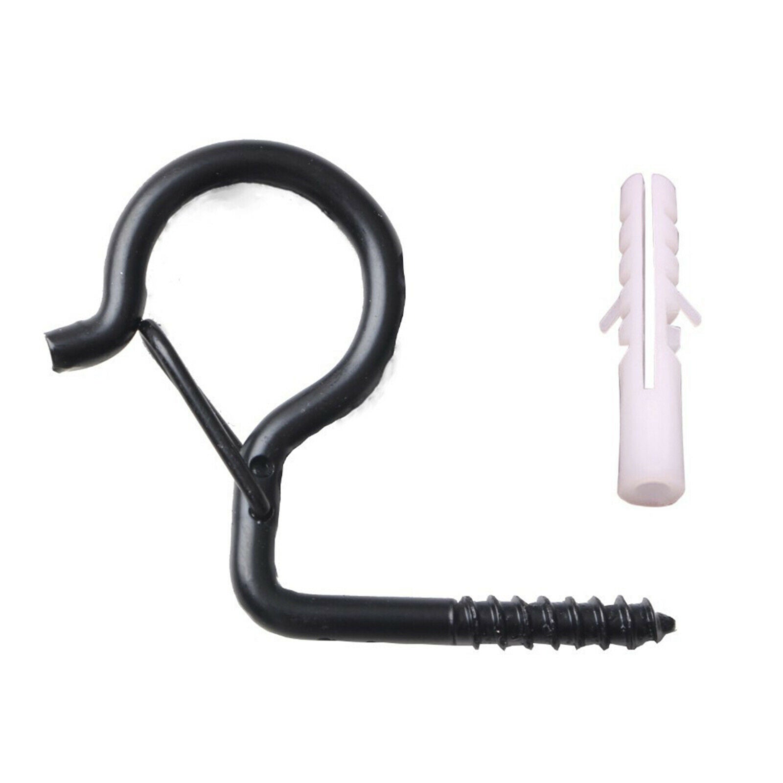 40Pack Q-Hanger Hooks Cabinet Screw Hook with Buckle Safety Hanger Hooks