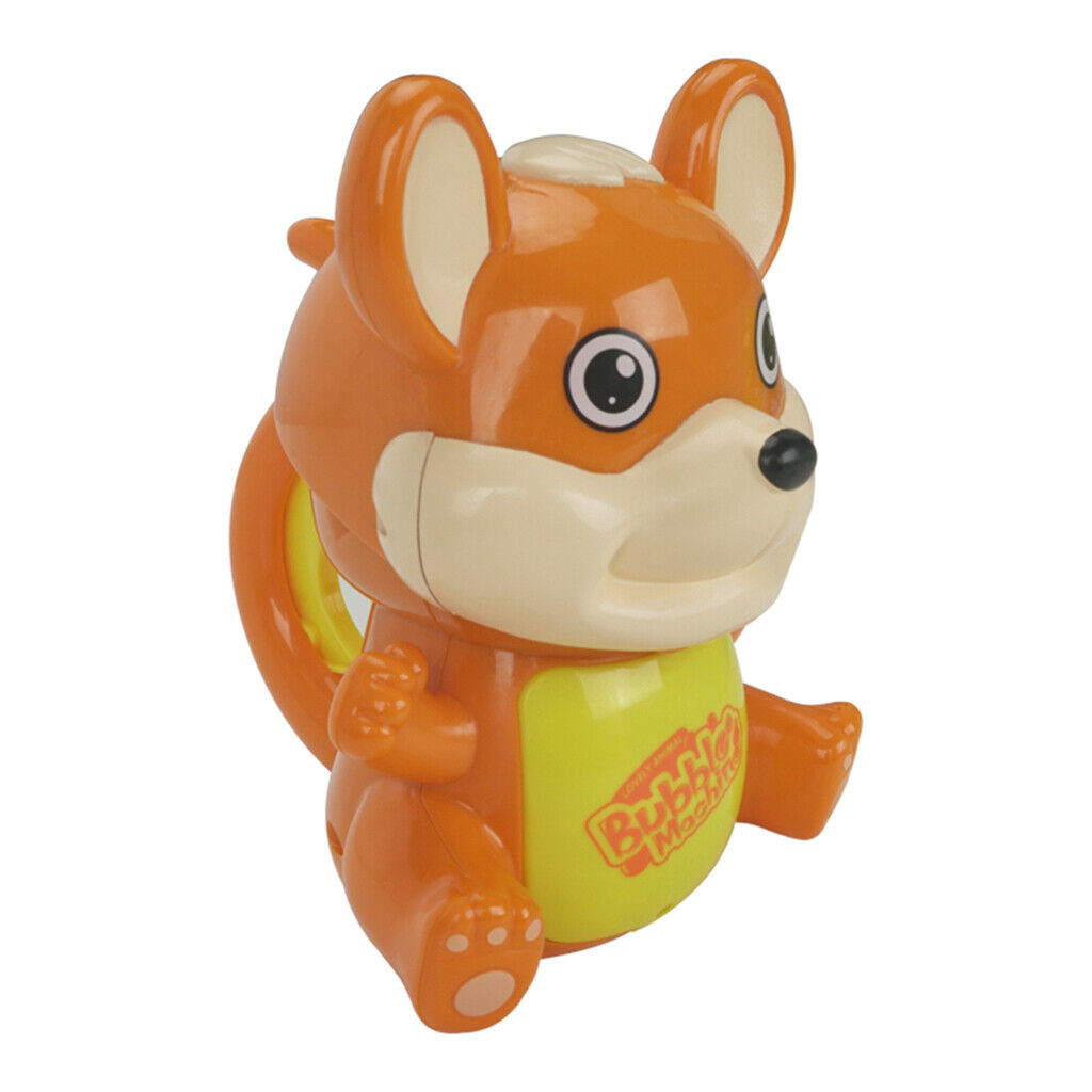 Cartoon Cute Kids Bubble Machine Animal Electric Bubble Maker Children Toys