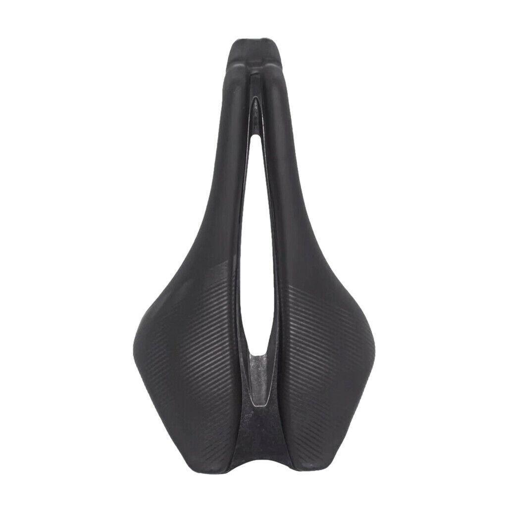 Bicycle Seat Cycling Hollow Saddle Pad Ultralight Soft Cushion Black stripe