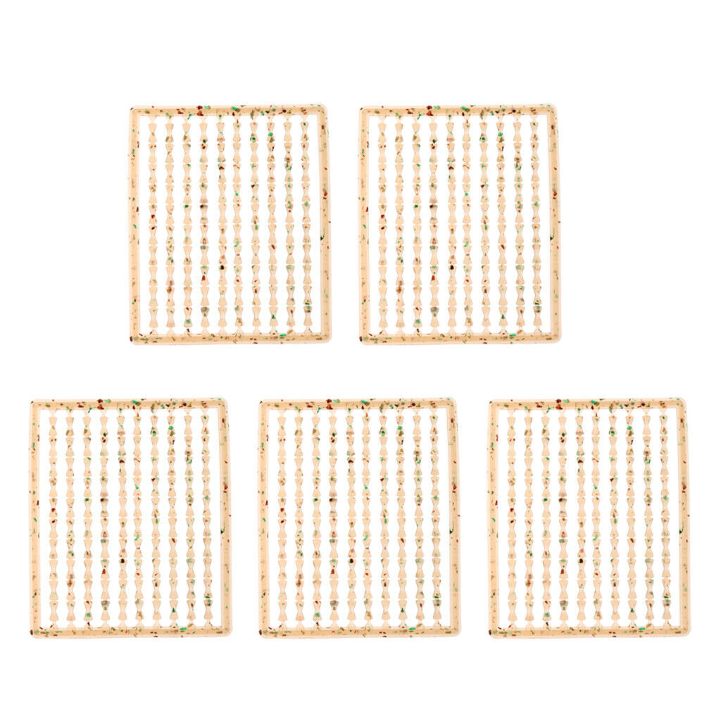 5pcs Carp Fishing Bait Guard Bar Accessories Terminal Tackle Boilie Stoppers