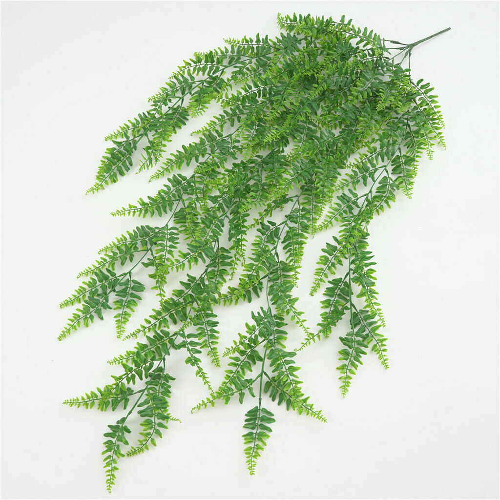 Simulation Flowers and Plants Rattan 48" 5 Heads for Garden Wall Decor