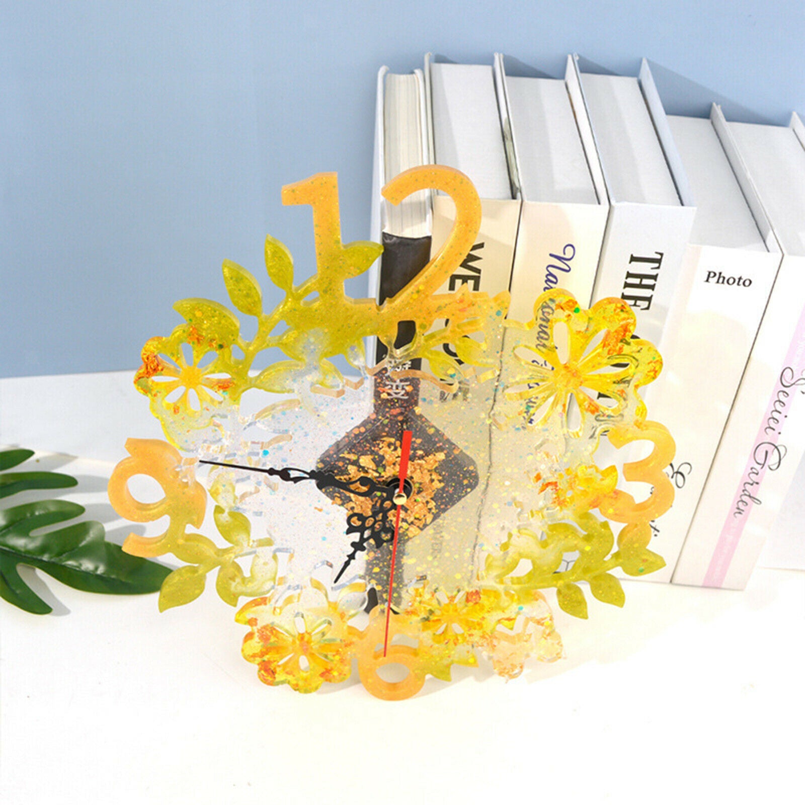 Silicone Clock Mold Handmade DIY Epoxy Molds for Jewelry Home Ornaments