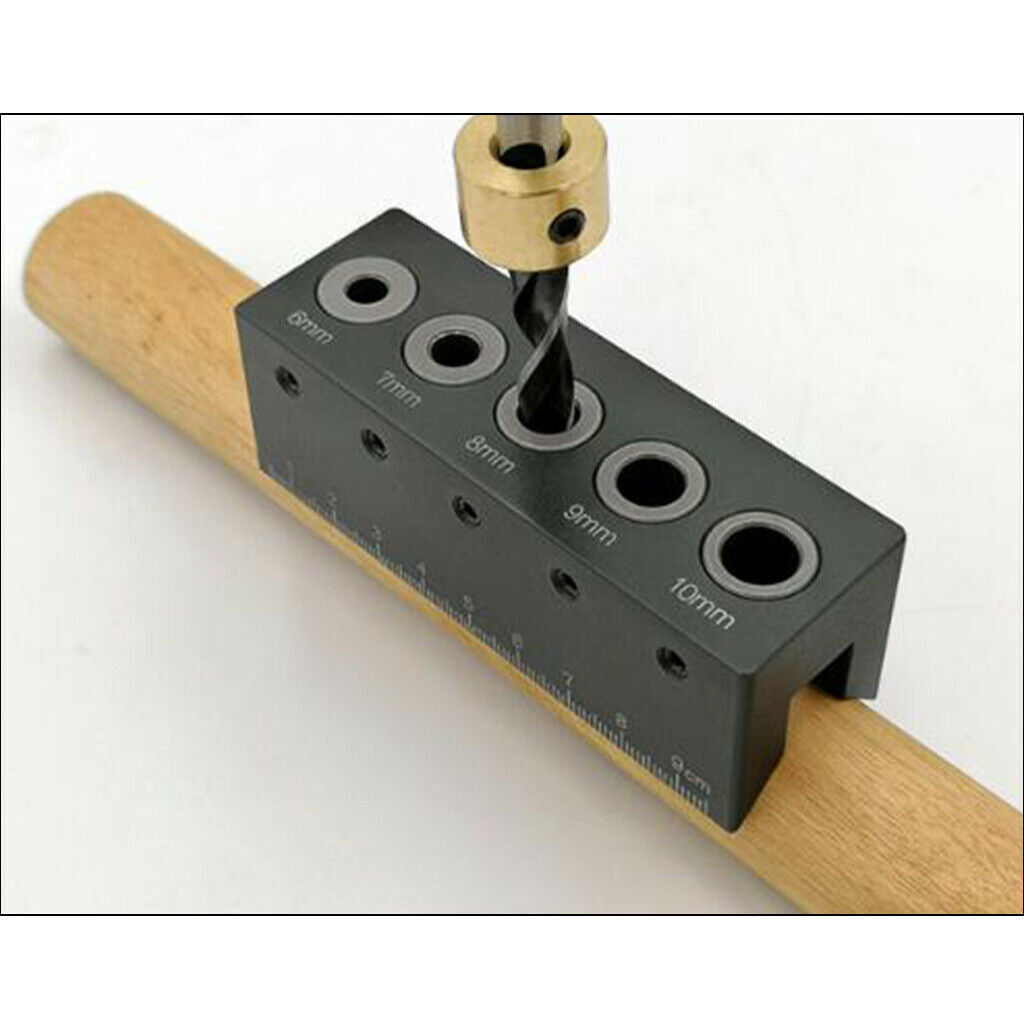Aluminium Alloy Woodworking Round Pipe Locator Puncher DIY Carpentry Tools