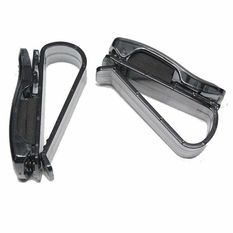 Car Use Glasses Clip On Car Sun Visor Ticket Card Holder Sun Glasses Case 1pc