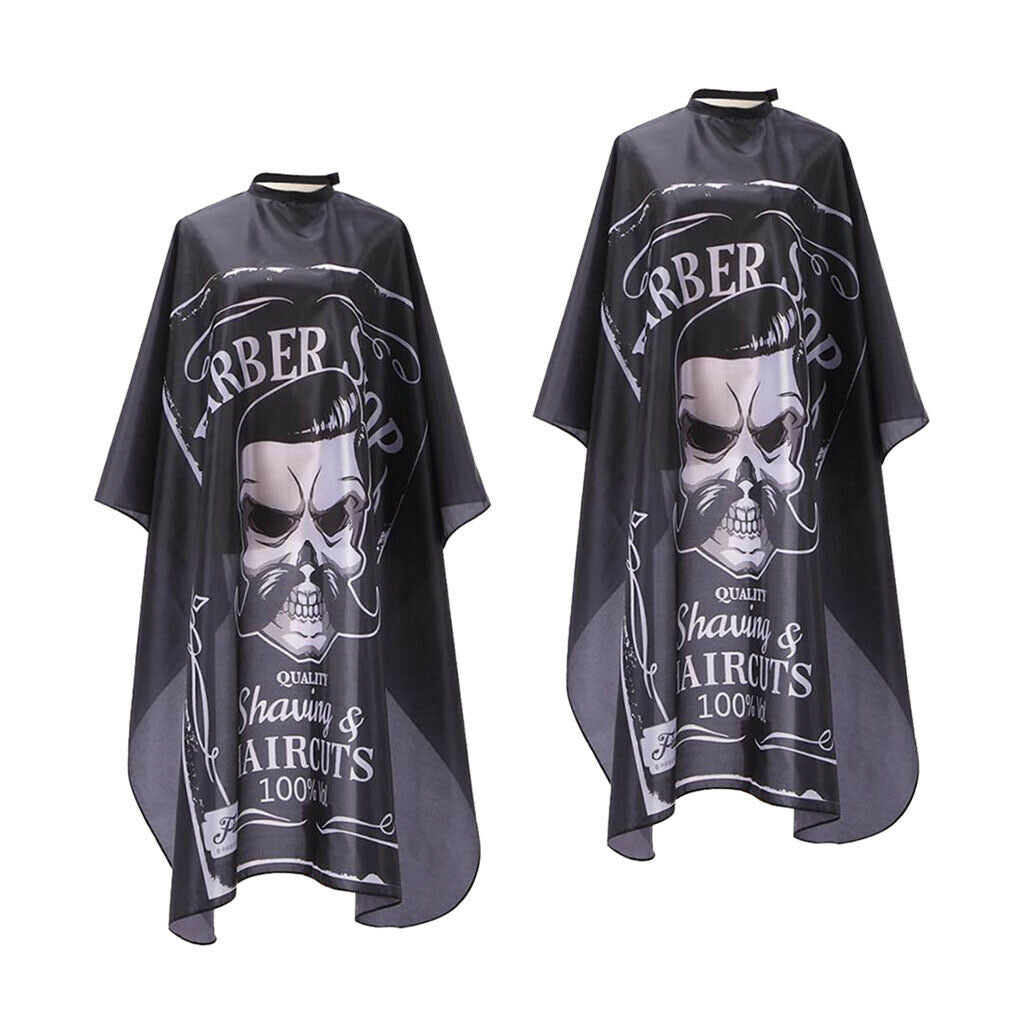 2 Fashion Barber Non Stick Hair Shampoo Cape for Hair Cutting Perming 01