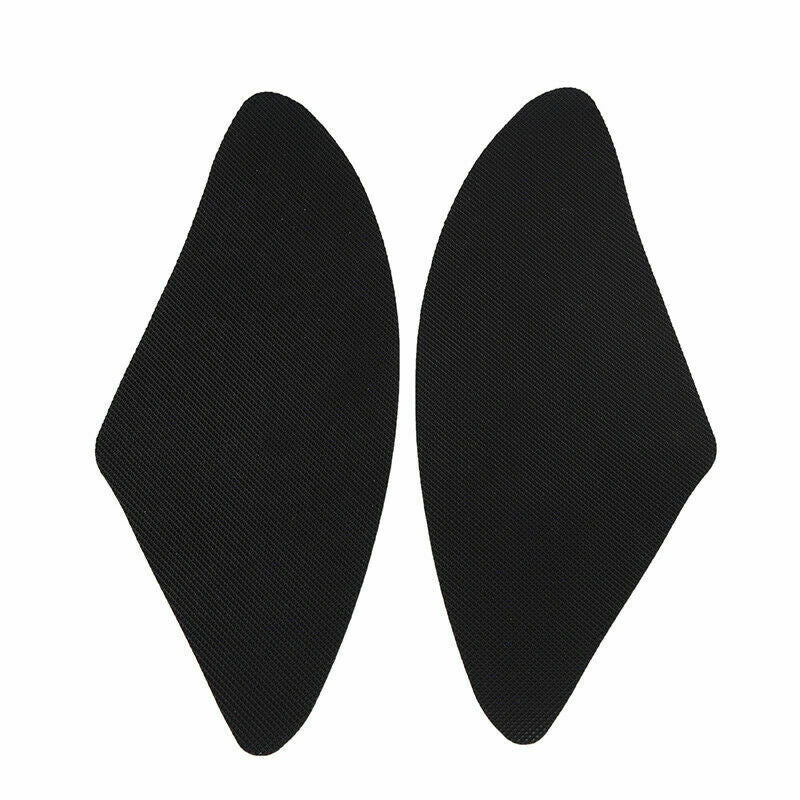 2PCS Motorcycle Rubber Tank Traction Side Pad Fuel Gas Knee Grip Protector PSB