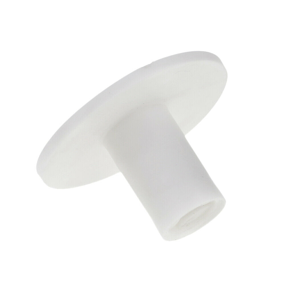 White Rubber Golf Tee Holder Set