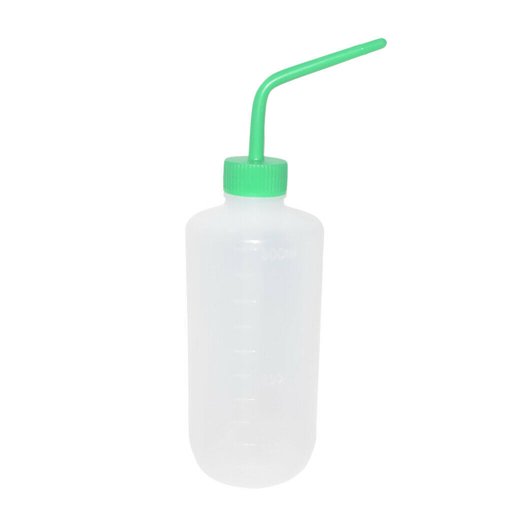 2Pcs 500ml Garden Watering Can Plastic Squeeze Water Soap Wash Bottle Curve