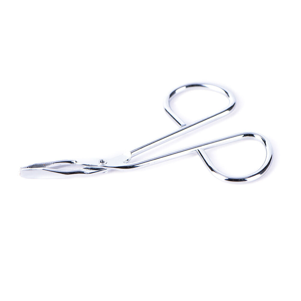 2x Scissors Flat Tip Eyebrow Tweezers Clamp Clipper Stainless Removal Tool.l8