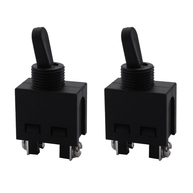 2X 250V ON/OFF Position Toggle Switch for Angle Grinder Y5V3