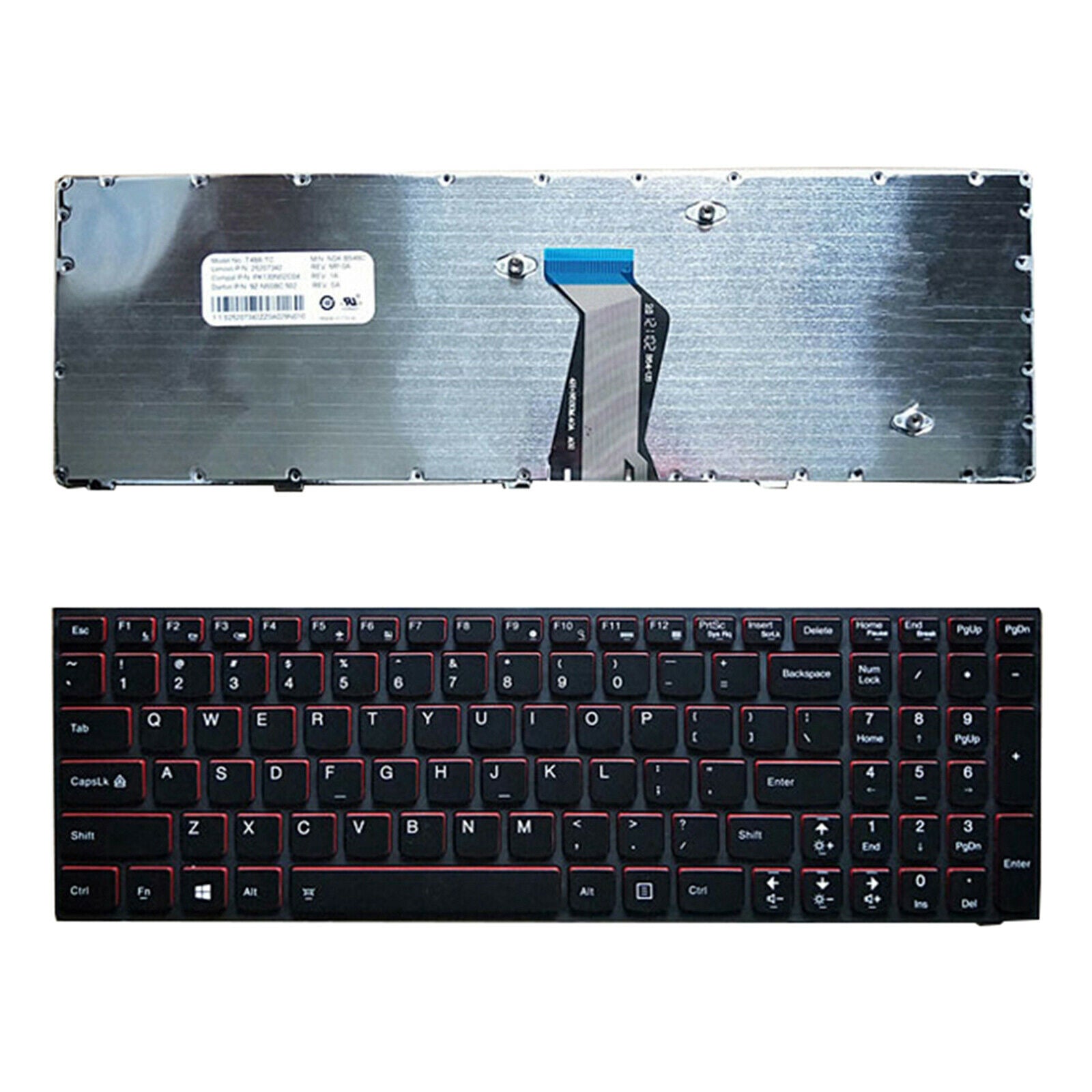 Laptop Replacement Part Keyboard US English Layout Compatible for  Ideapad Y500