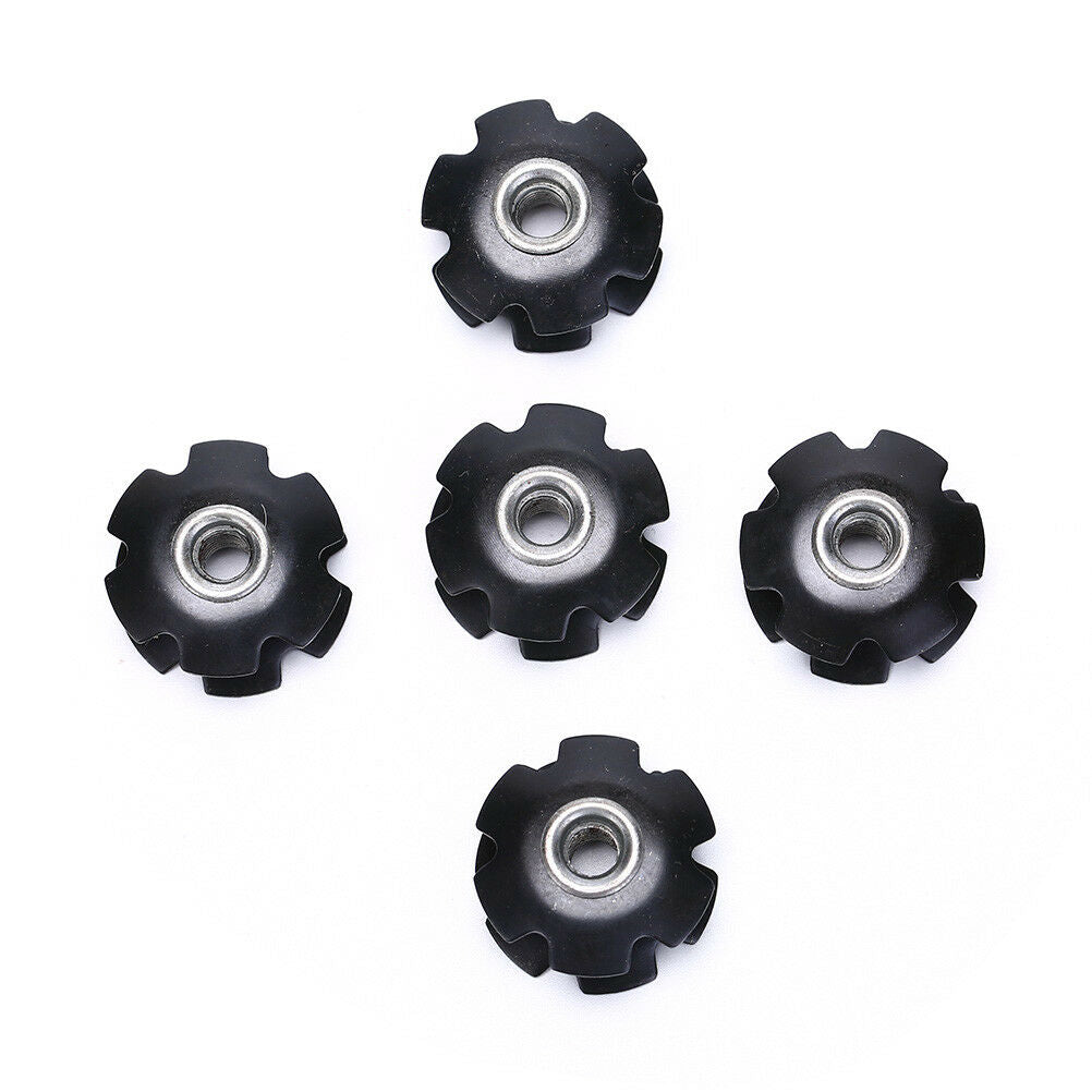 1pcs Bike Bicycle Cycling Steer Tube Headset Aluminum Star Nut 1 1/8" 28.6mm BDA