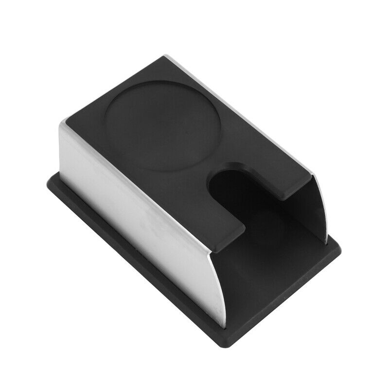 Sturdy Stainless Steel Silicone Espresso Coffee Tamper Stand Barista Tool TampO4