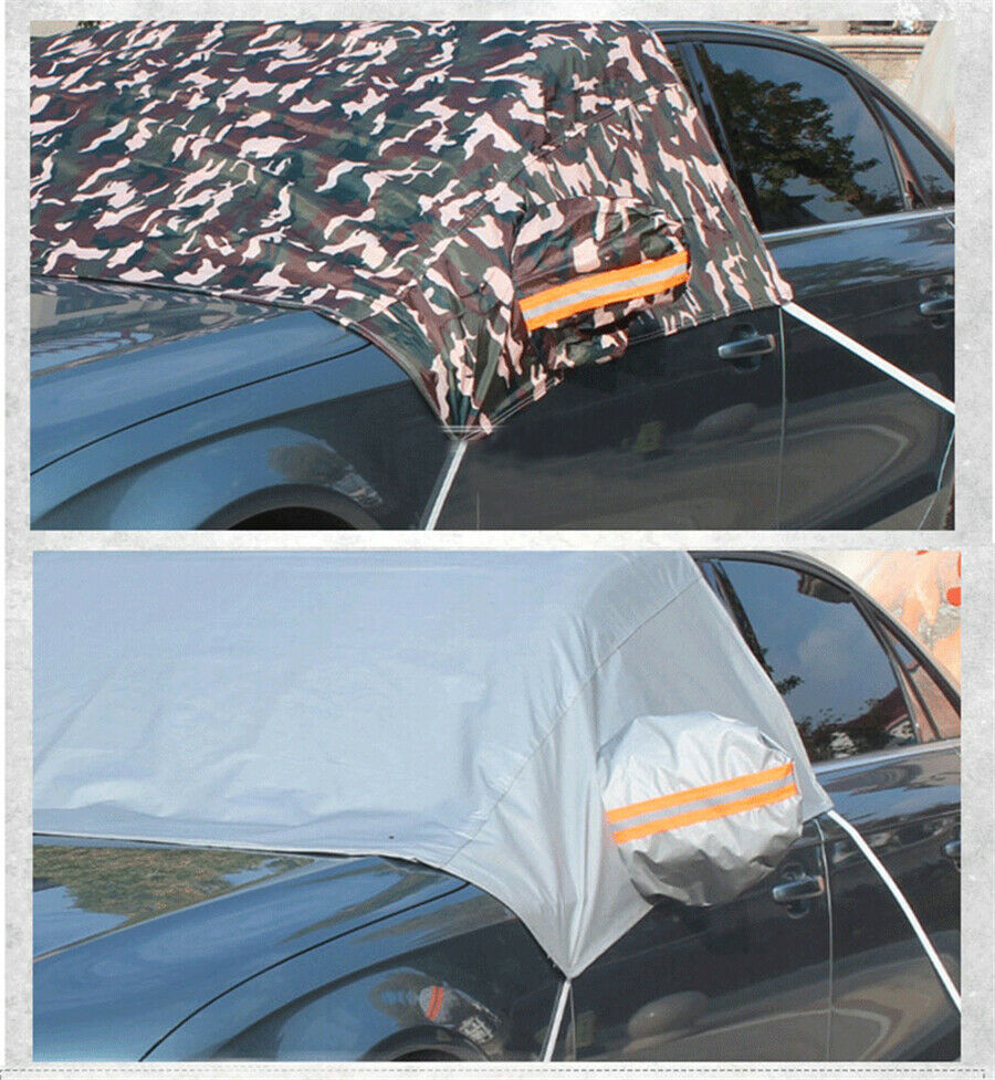 Camouflage Car Snow Cover Waterproof Sunscreen Protecting UV  Fading Universal