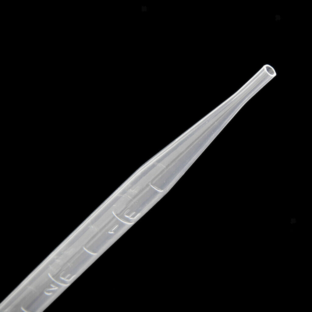 50pcs 5ml Transfer Graduated Pipettes Graduated 1ml Plastic Dropper