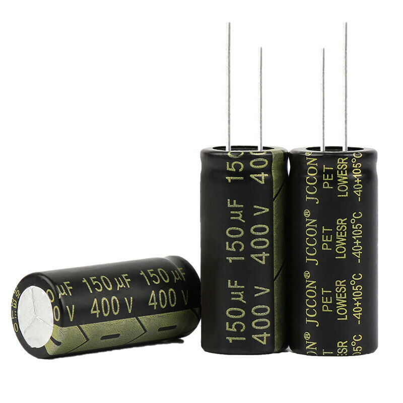 1pcs 400v150uf Aluminum electrolytic capacitor Switching power inverter 18x40mm