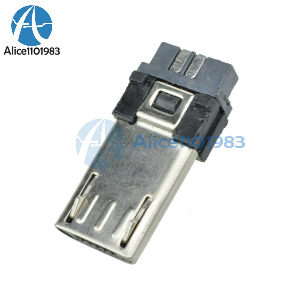 50PCS 5-pin Micro USB Type B male Connector Jacks Socket SMD Adapter Converter