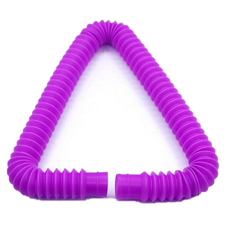 5Pcs Random Plastic Tube Coil Children Circle Funny Toys Early Educationa.l8