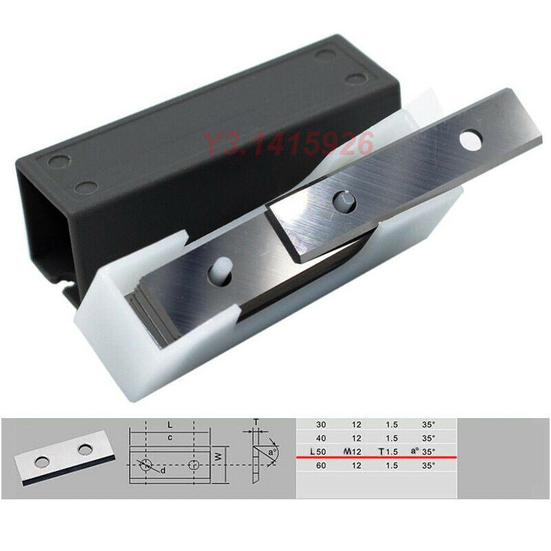 2" Paint Scraper Carbide Blades for Linbide scraper (50mm *12mm*1.5mm),10Pcs/box