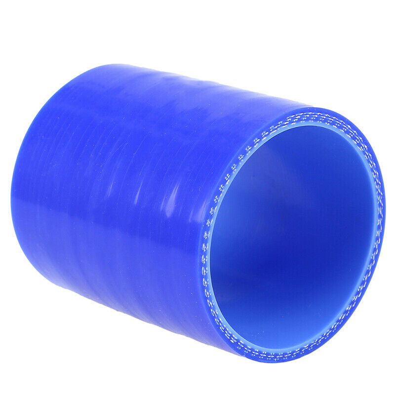 1x 63mm Car Inner Diameter Silicone Hose Blue Intake Pipe Connection Universal