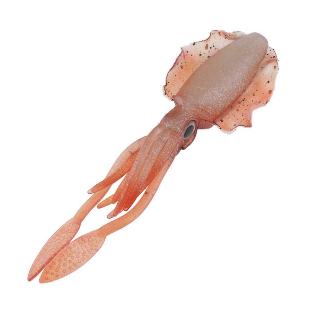 Soft Plastic Squid Skirt Bait Octopus Trolling Freshwater Fishing Tackle