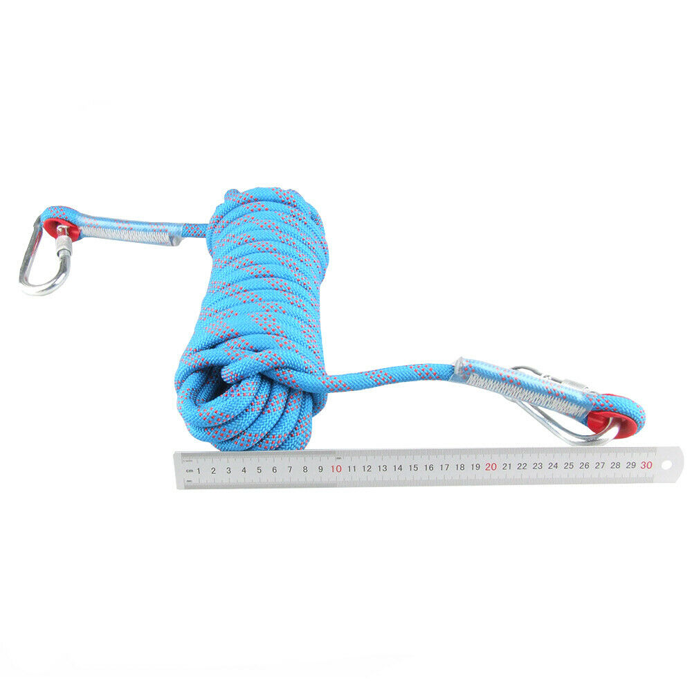 12mm 25KN Static Tree Arborist  Rock Climbing Rope Safety   Gear
