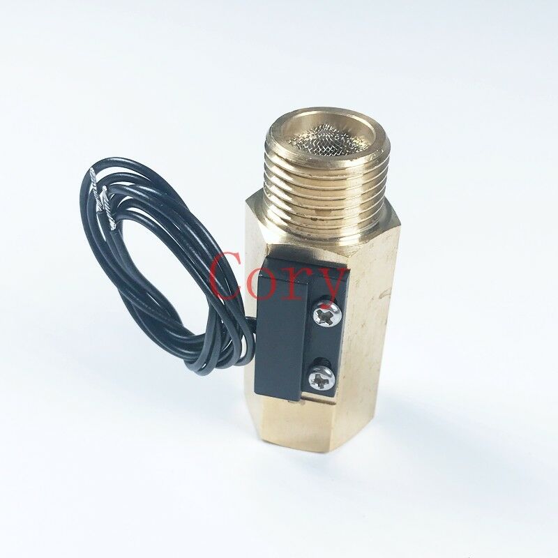 1PCS Water Flow Switch Magnetic Type DC250V 70W 0.5A G1/2 Inner Outer Thread Dia