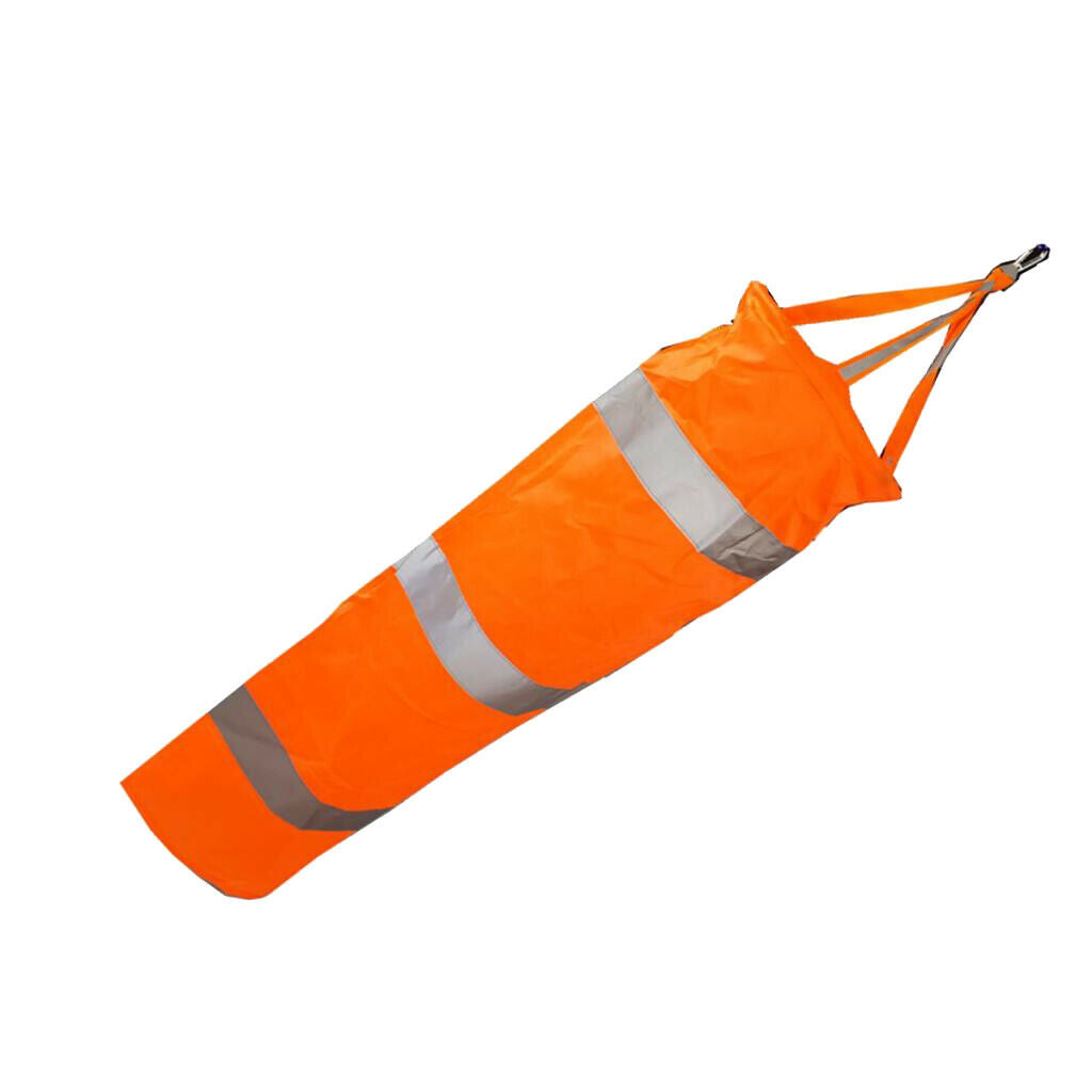 2 Pieces Airport Windsock Outdoor Wind Sock Bag Reflective Belt Grommet
