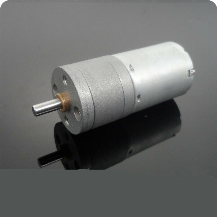 16GA-370 DC 12V 50RPM 4mm Shaft Dia Speed Reducing DC Gearbox Geared Motor DIY