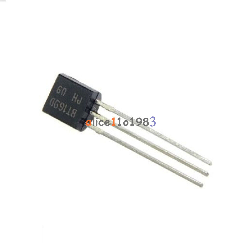 20PCS Unidirectional thyristor BT169D BT169 Logic Level TO-92 400V 0.8A top