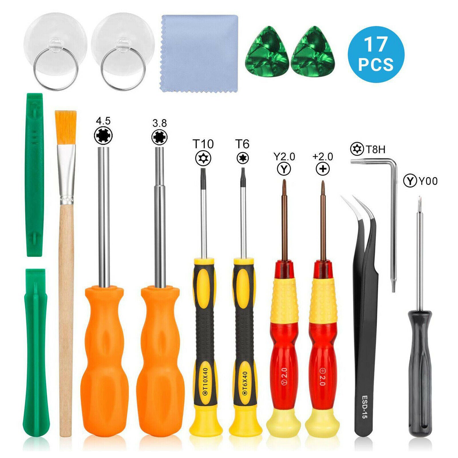 17Pcs Professional Screwdriver Set for Nintendo Screwdrivers   Repair Tool