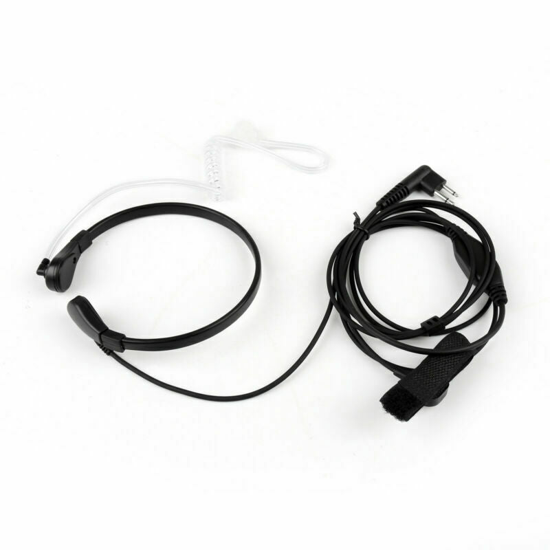 1x Throat Vibration Mic Acoustic Tube Headset For  GP300/88/88S/3688  UA