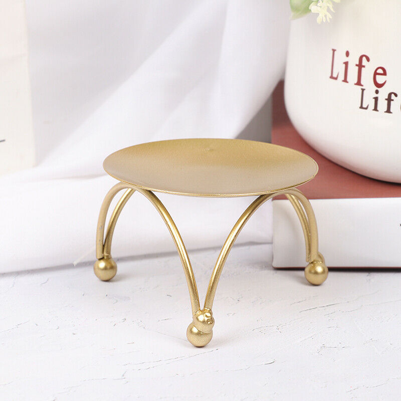 Candlestick Wedding Round Home Candlestick Desktop Decor Ornament Candle .l8