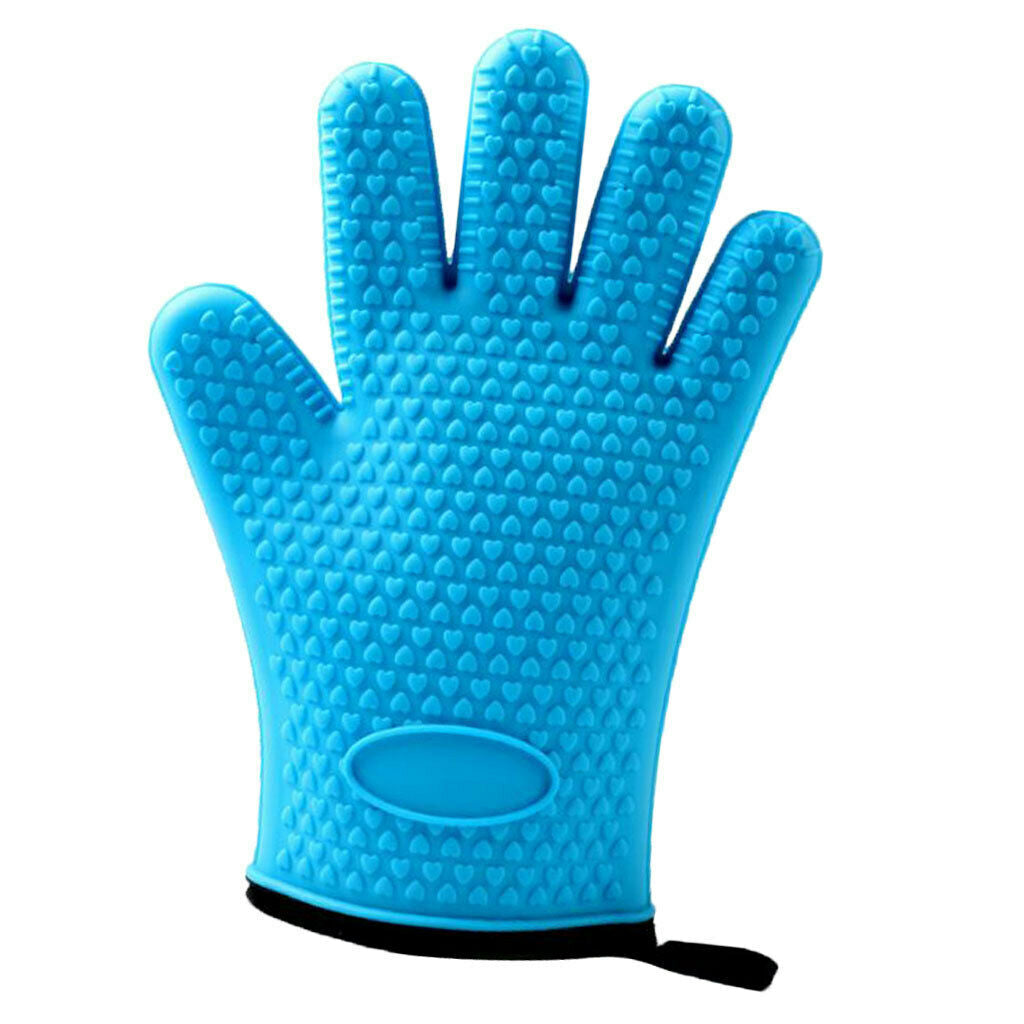 2pieces Silicone Cooking Gloves Kitchen Oven