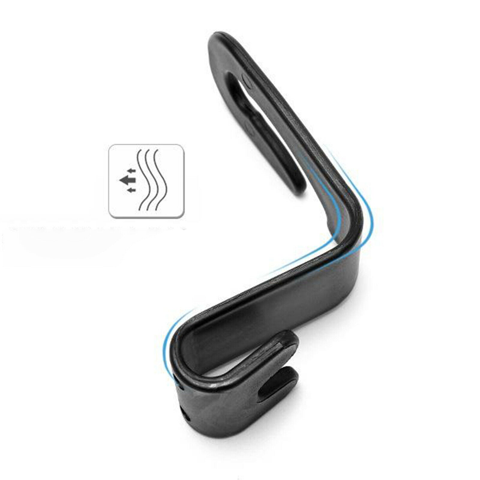 Set of 4pcs car back seat headrest hook hangers, easy to use