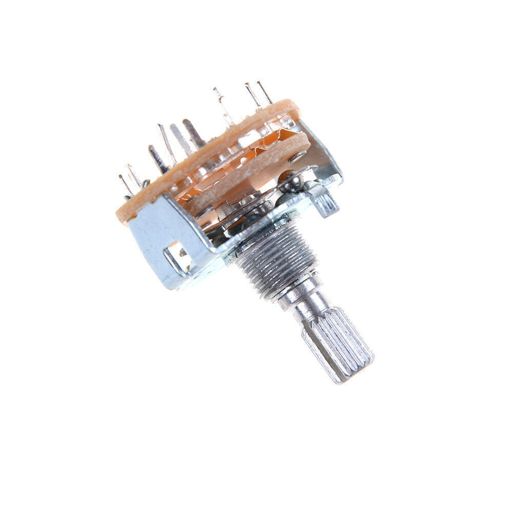 Guitar Amplifier Channel Band Rotary Switch Selector RS25 3 Pole 4 Positio.l8