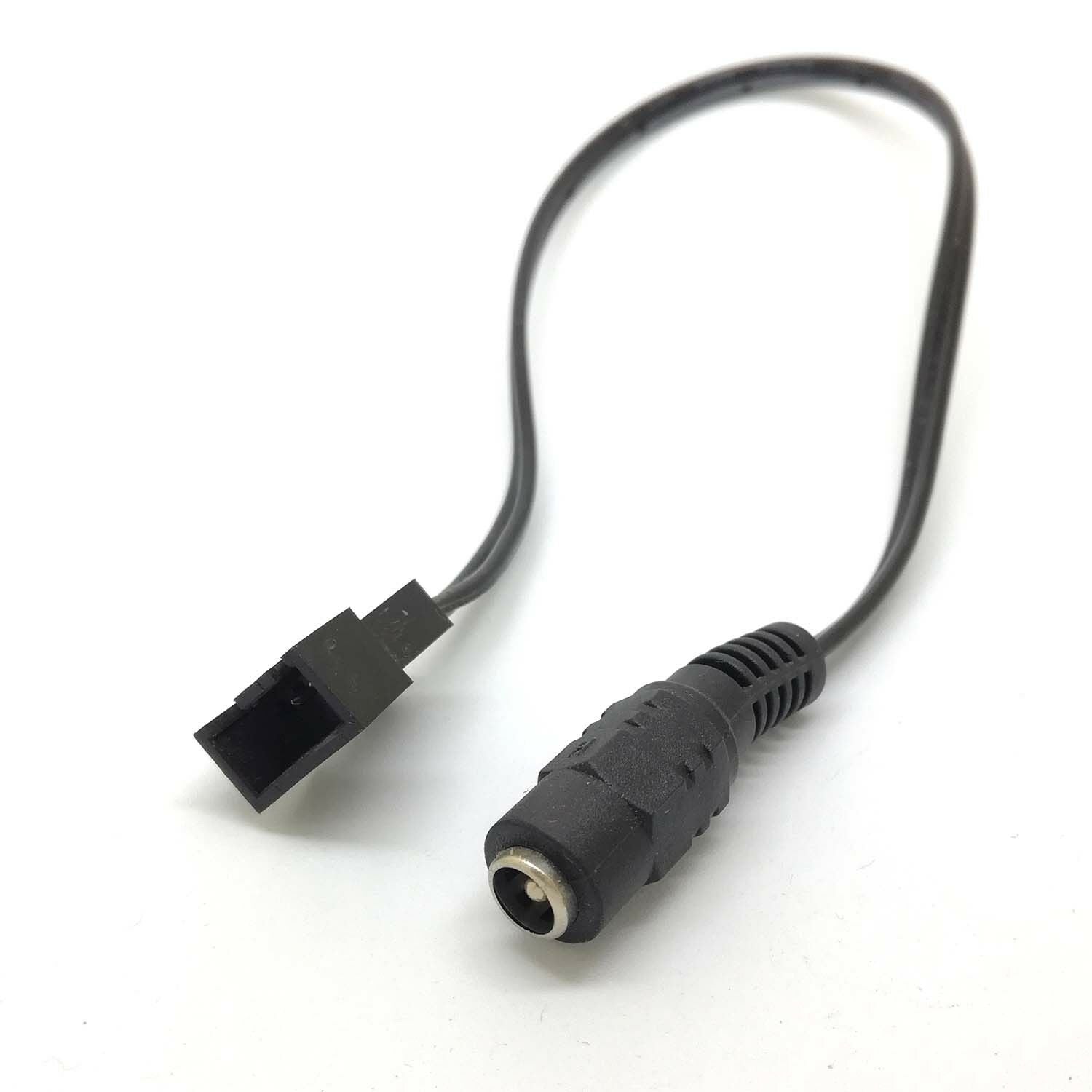 PC 4Pin Fans Male To 5.5x2.1mm Female DC Power Cable 12v 9v 5v Fan Route kd