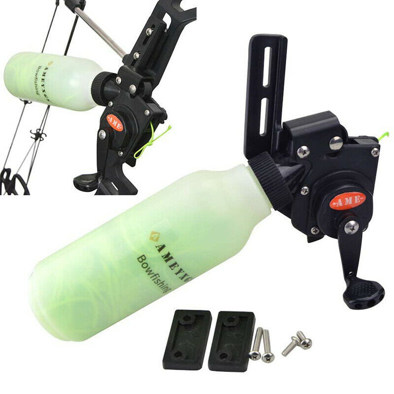 Archery Bow Fishing Rope Pot Reel Bowfishing Tools Compound Recurve Bow Hunting