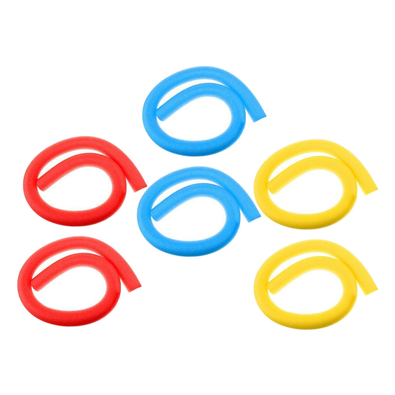 6x Flexible Swimming Pool Noodle Hollow Foam Children Adults Float