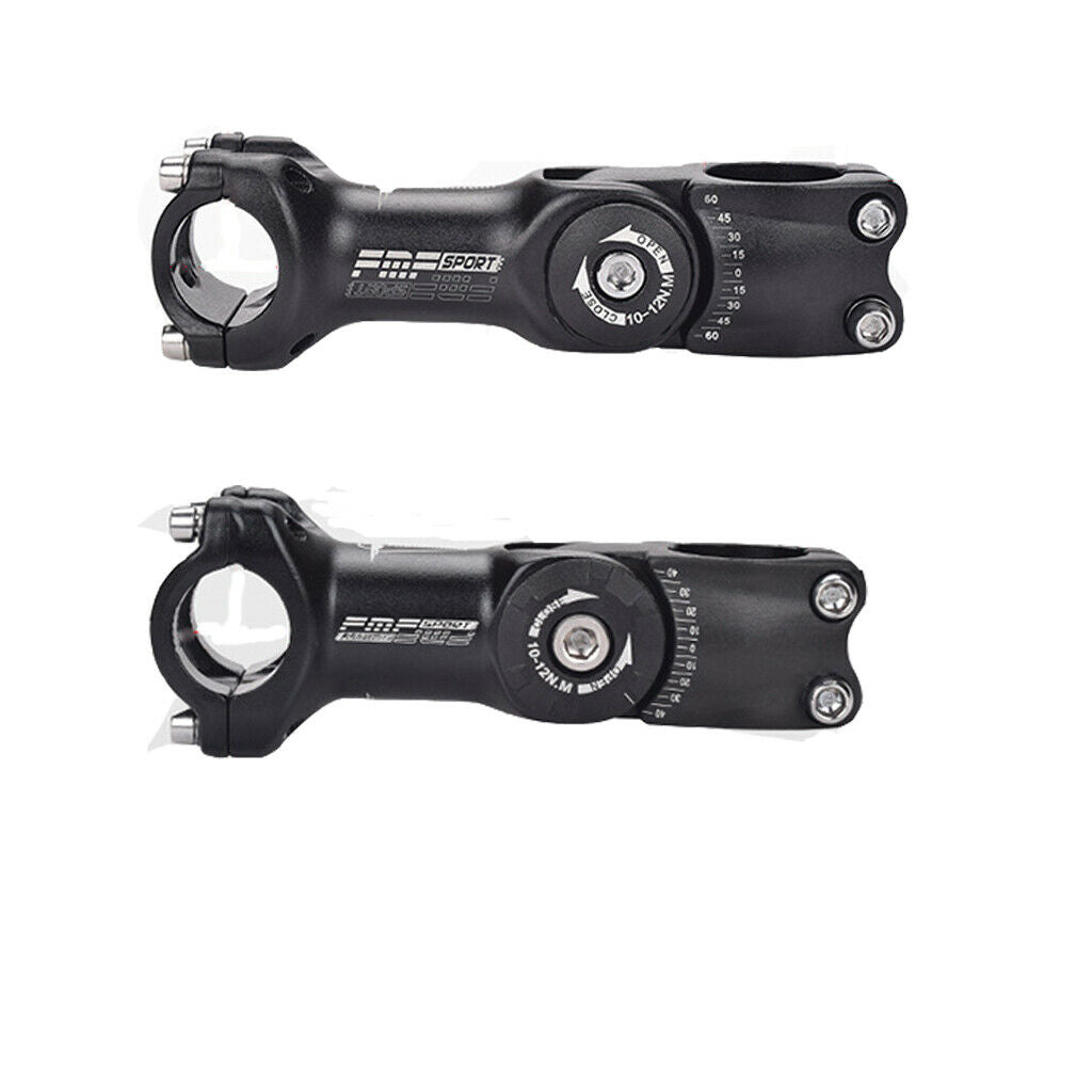 Bicycle Stem Angle Adjustable MTB Road Bike Handlebar Stem 25.4mm x 110mm