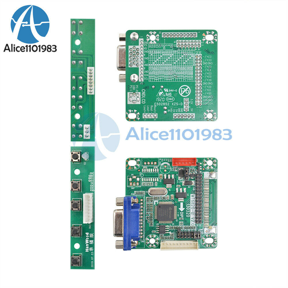 Universal 17" To 42" MT6820-B LCD LVDS Driver Controller Board With Cable DIY