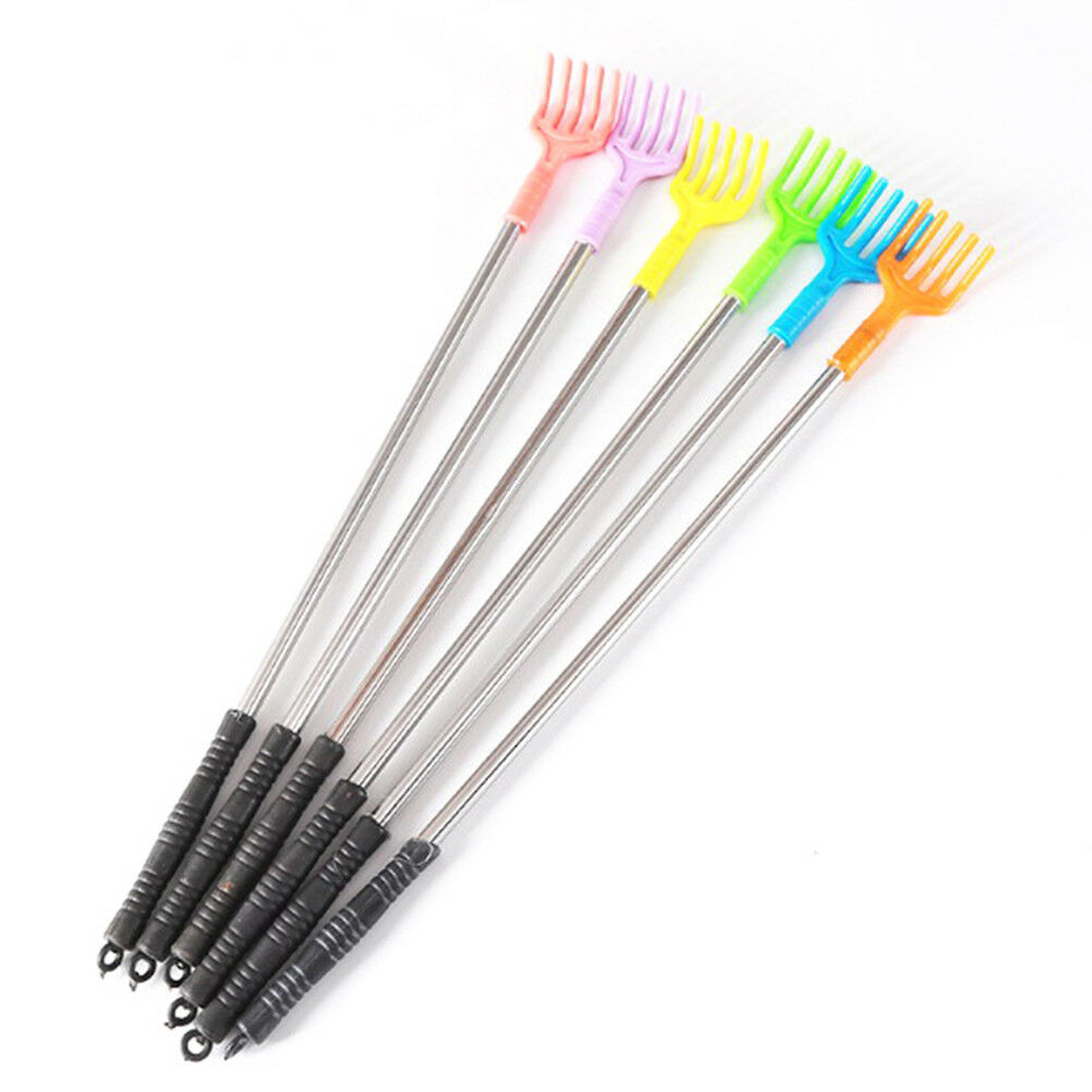 Stainless steel back scratcher massage portable pocket itching claw .l8