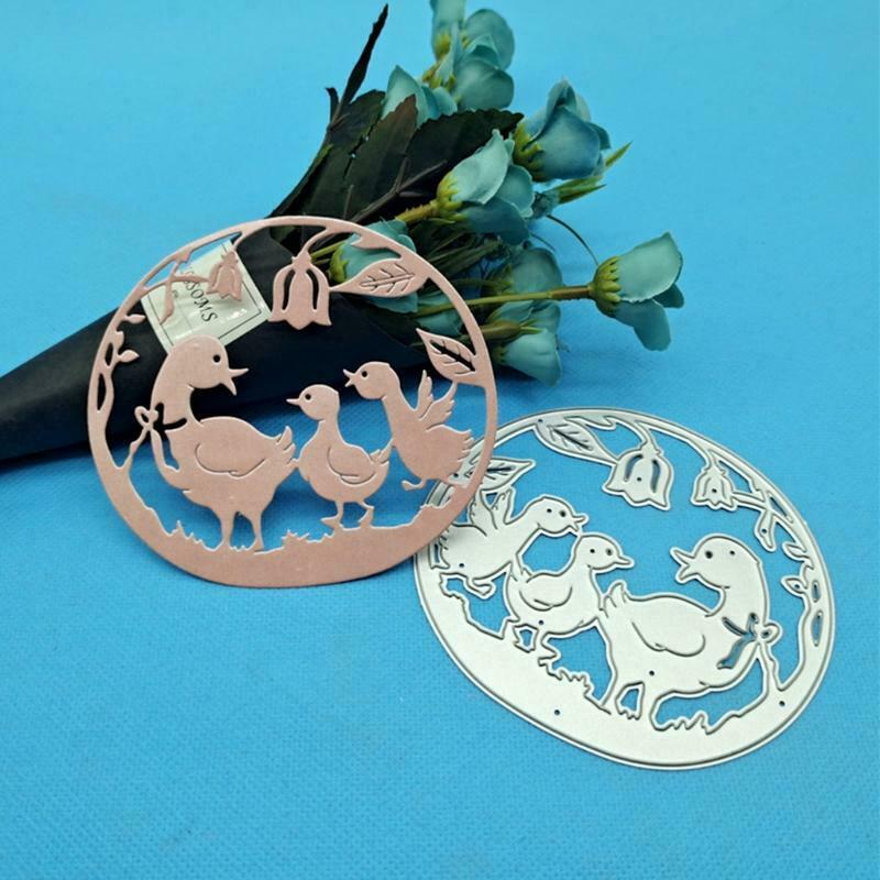 Duck Metal Cutting Dies Stencil DIY Scrapbooking Album Paper Card Template Mold