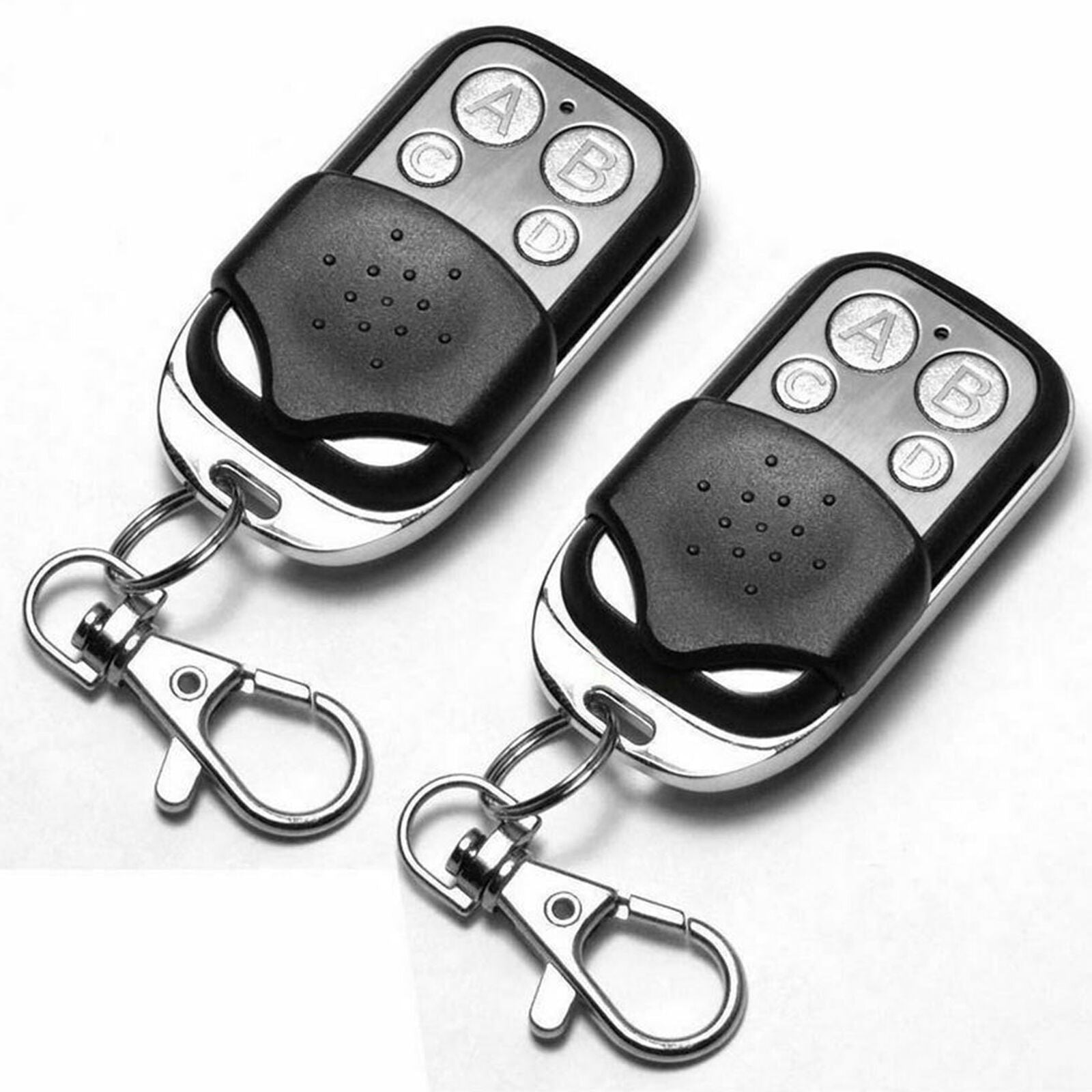 4x  4-Button Gate Garage Door Opener Remote Control 433.92MHZ/Keychain
