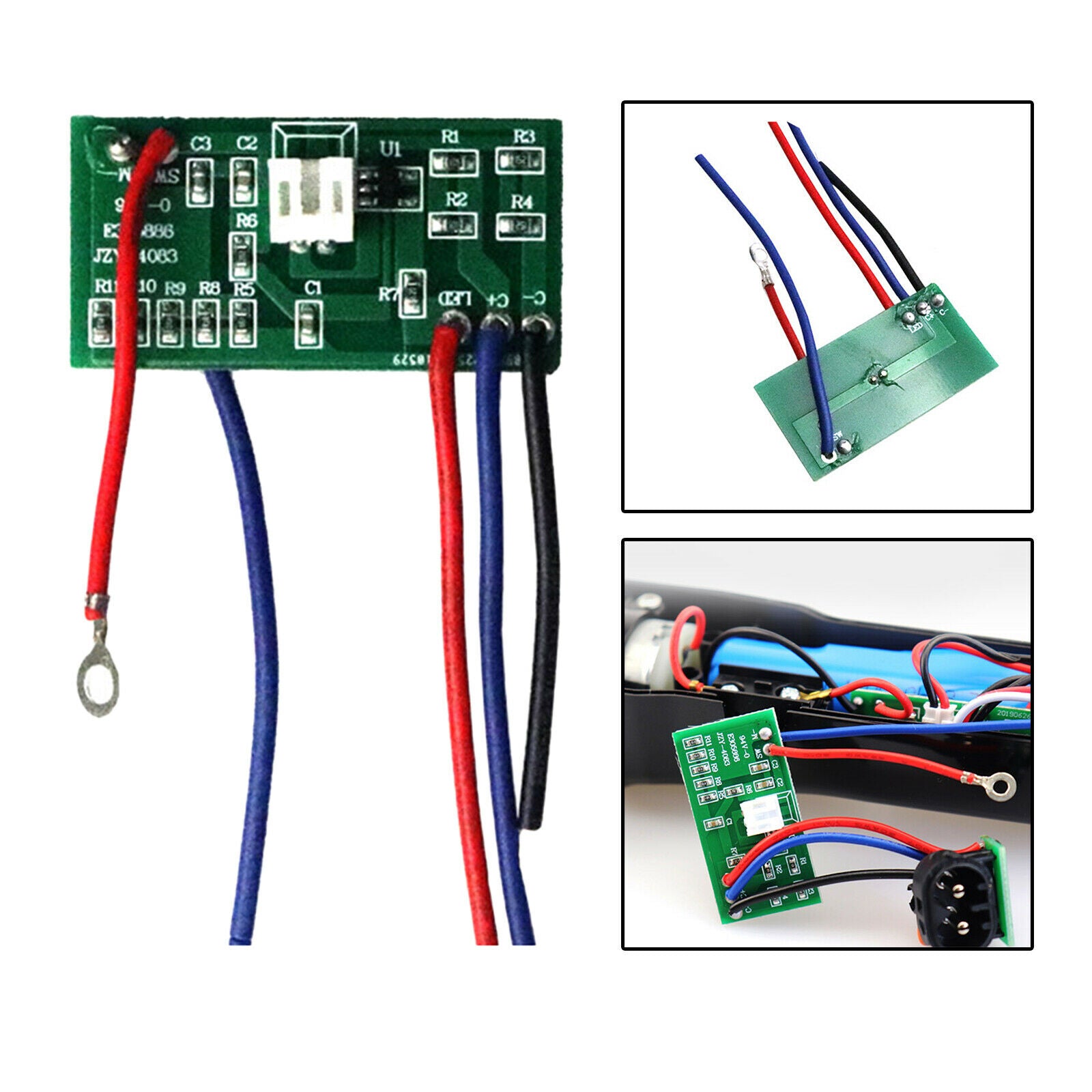 Hair Clipper Cutting Accessories with Assembly Motherboard for 8148 8591