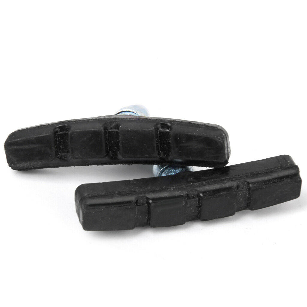 1 Pair Bicycle Cycle Bike V Brake Pads Blocks Stop 70mm