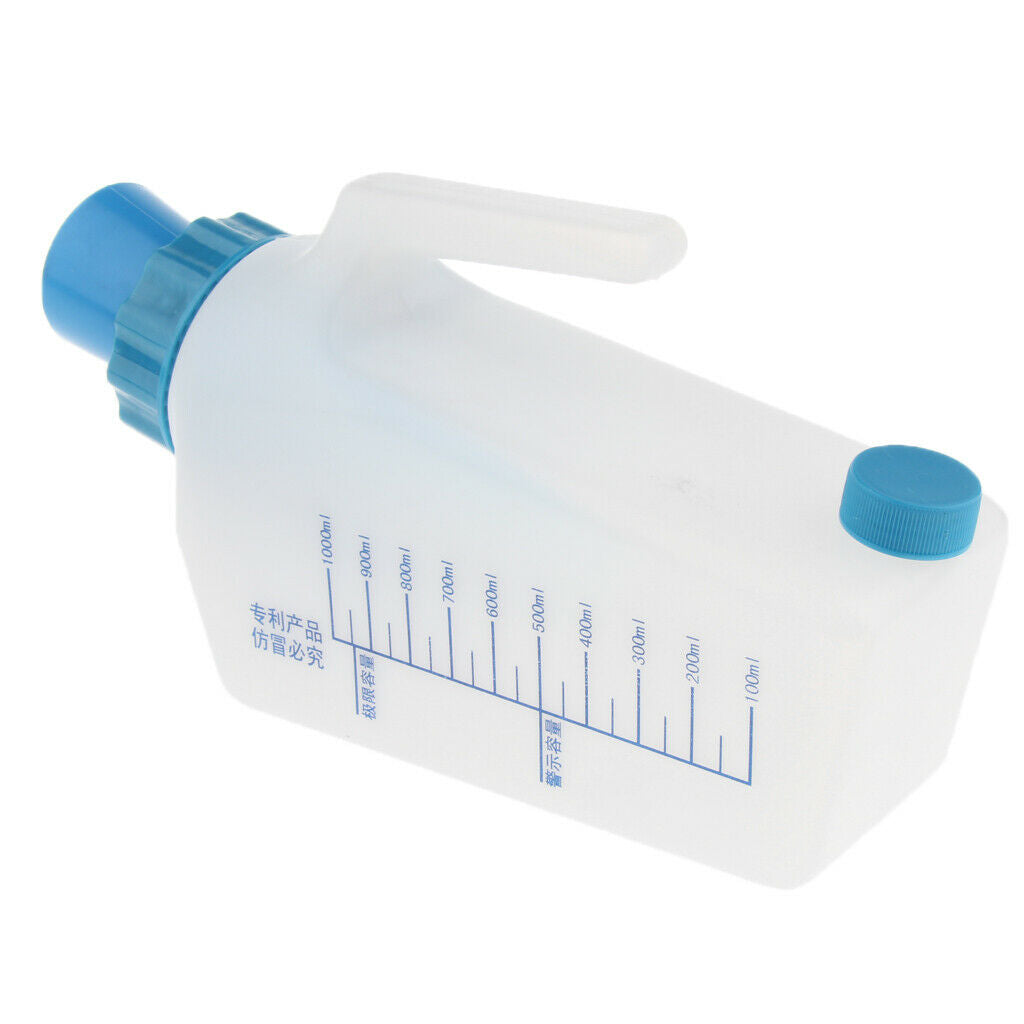1000ml Portable Reusable Male Pee Urinal Bottle Collector for Car Travel