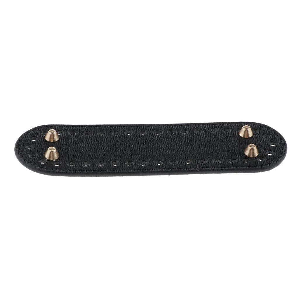 4X DIY Bag Bottom Shaper Pad Pet Bags Insert Cushion Base 38 Holes NEW Black