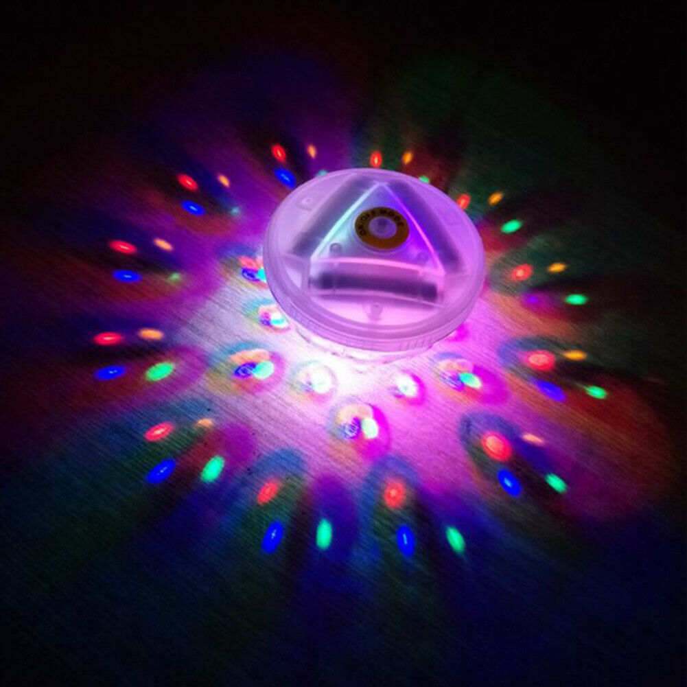 Underwater Light Swimming Pool LED Disco Party 4 Color Chang Floating Lamp @